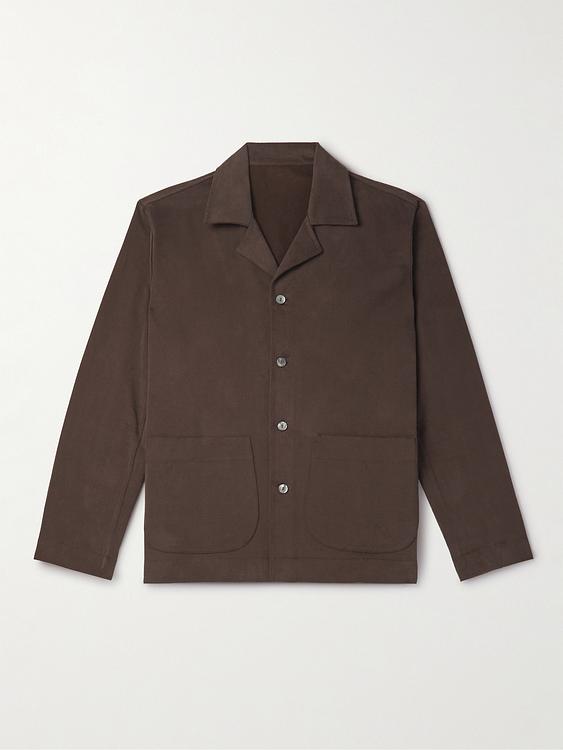 Dark brown casual jacket from Stòffa