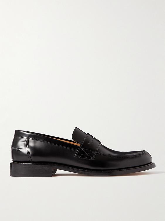 Black loafers from Mr P.