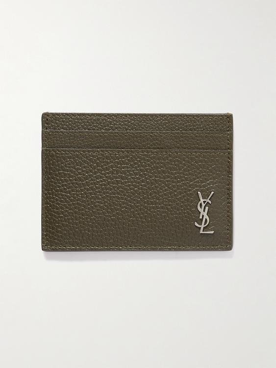Dark green wallet from Saint Laurent