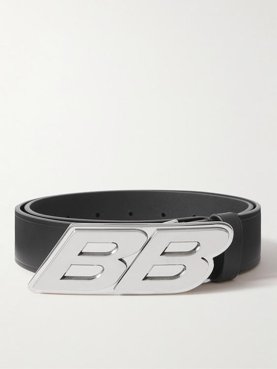 Print dark grey belt from Balenciaga