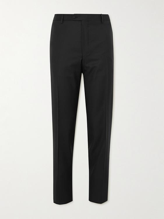 Black tuxedo trousers from Mr P.