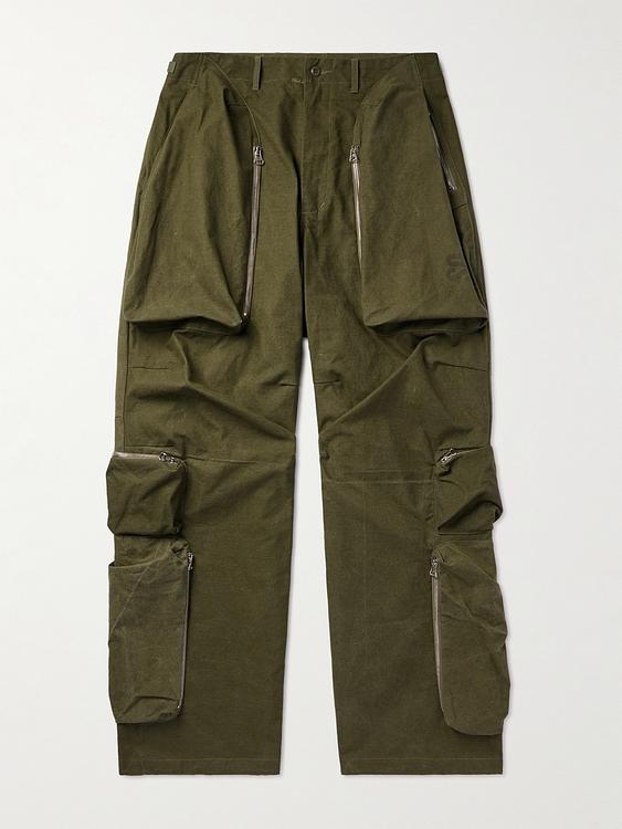 Dark green cargo trousers from Readymade
