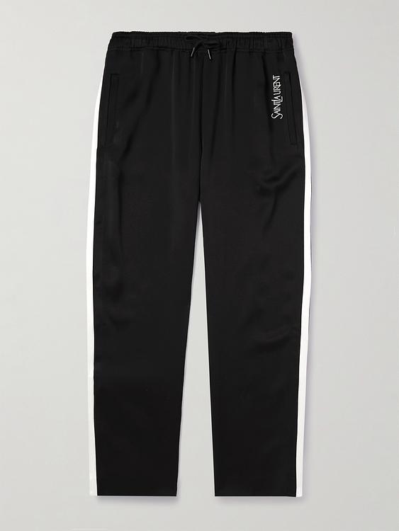Black casual trousers from Saint Laurent