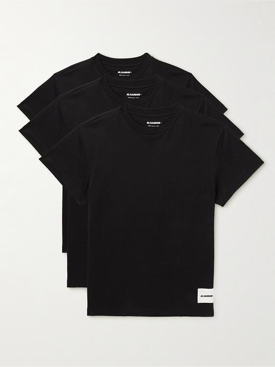 Black t-shirt from Jil Sander