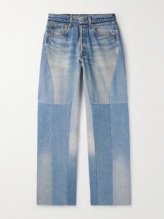 Blue wide-leg jeans from Readymade