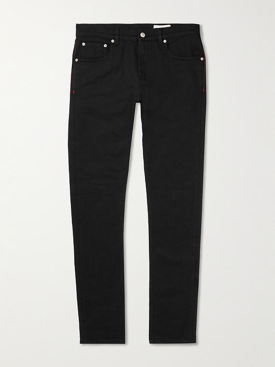 Black jeans from Alexander Mcqueen