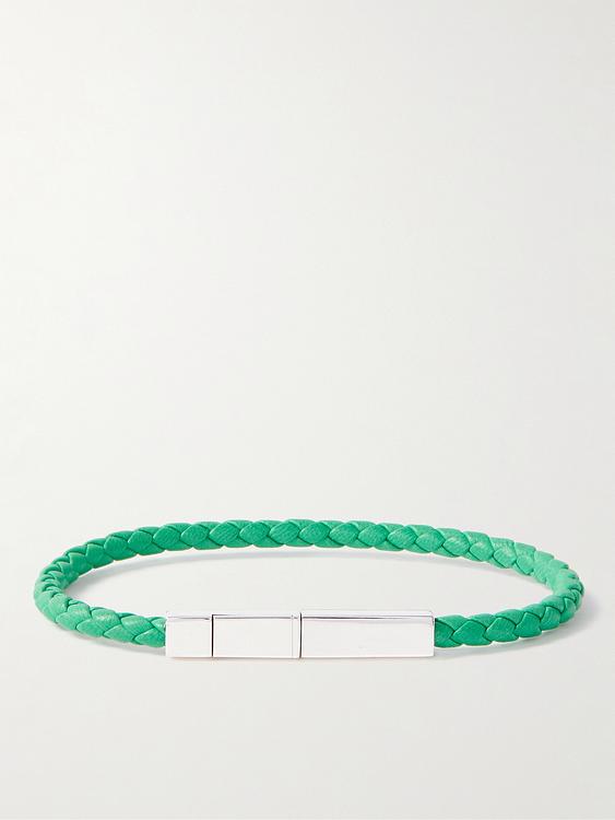 White bracelet from Bottega Veneta