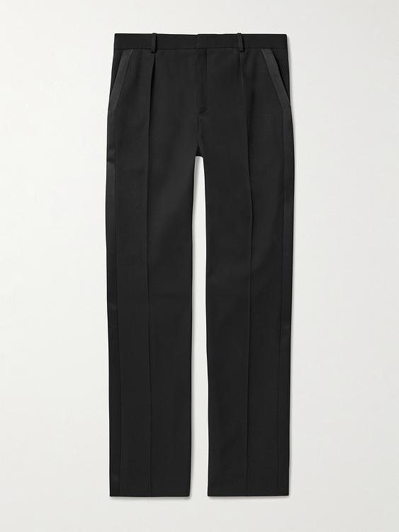 Black formal trousers from Saint Laurent