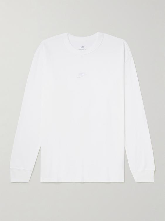 White long sleeve t-shirt from Nike