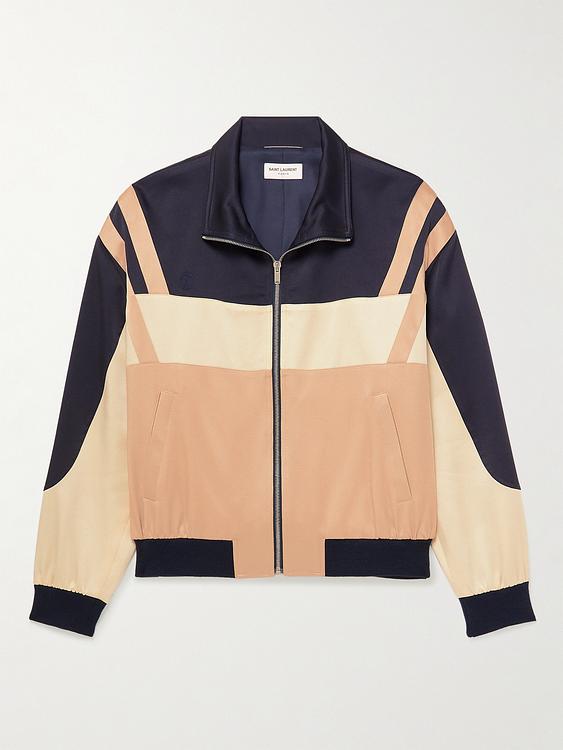 Peach casual jacket from Saint Laurent