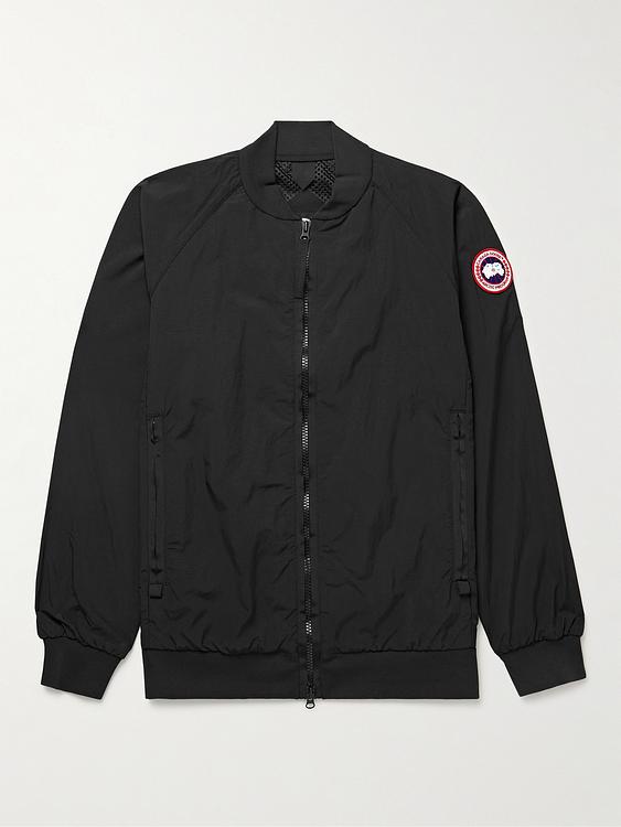 Black casual jacket from Canada Goose