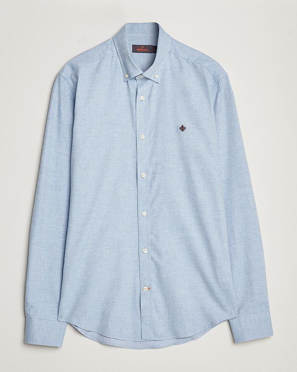 Light blue flannel shirt from Morris
