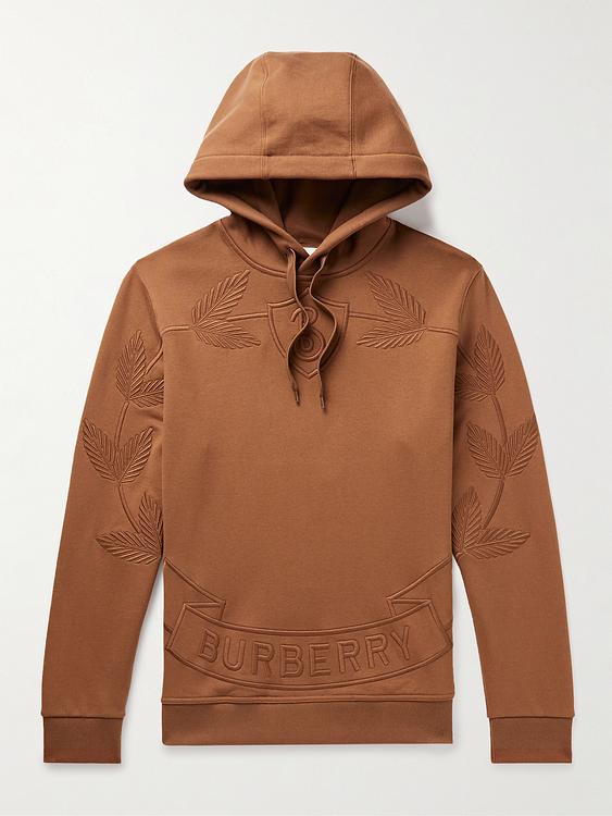 Brown hooded sweatshirt from Burberry