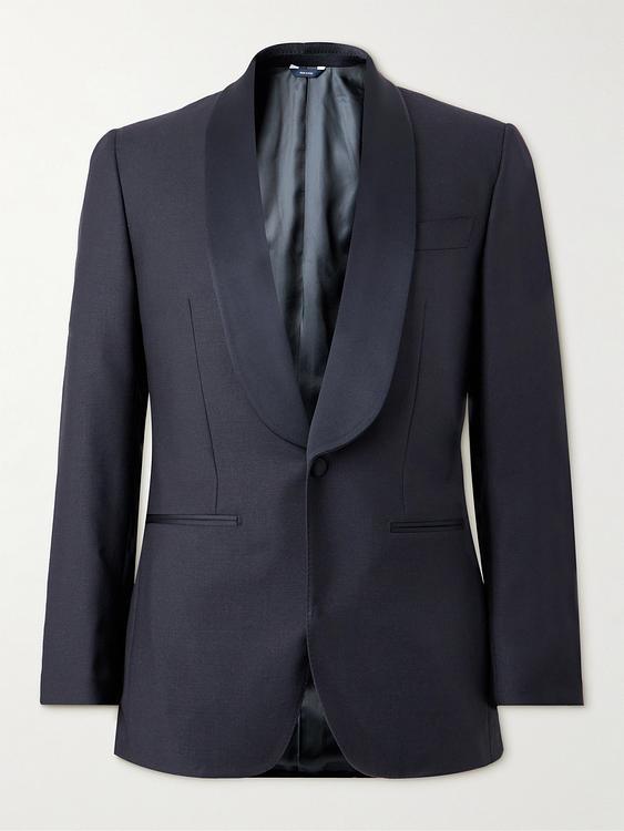 Black tuxedo jacket from Thom Sweeney