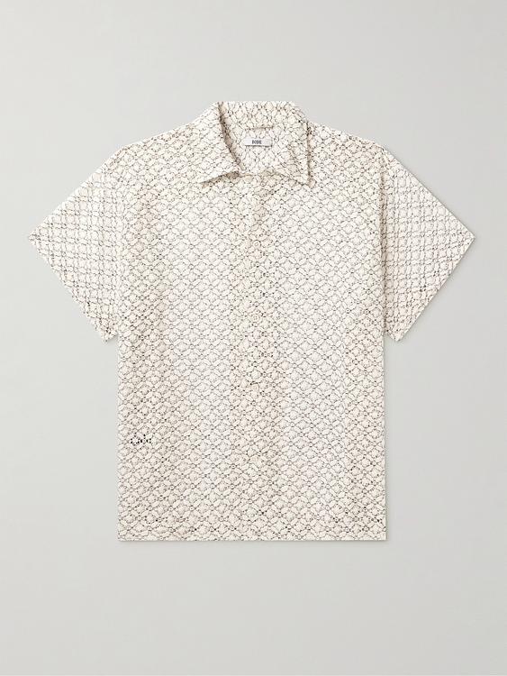 White short sleeve shirt from Bode