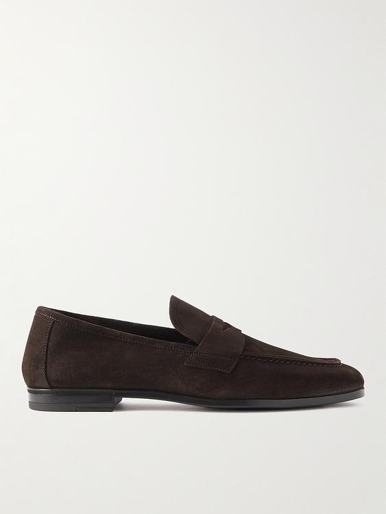 Black loafers from Tom Ford