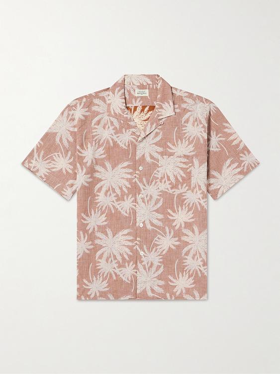Peach short sleeve shirt from Hartford