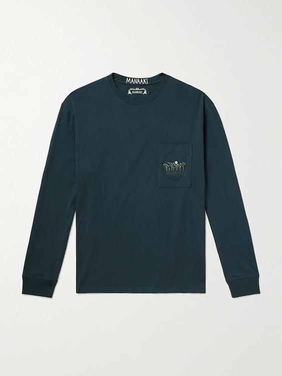 Print dark grey sweatshirt from Manaaki