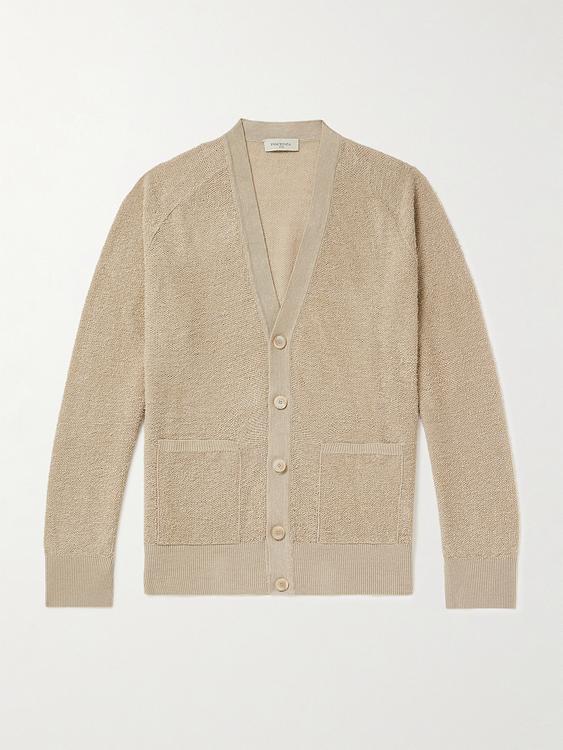 Beige cardigan from Piacenza 1733
