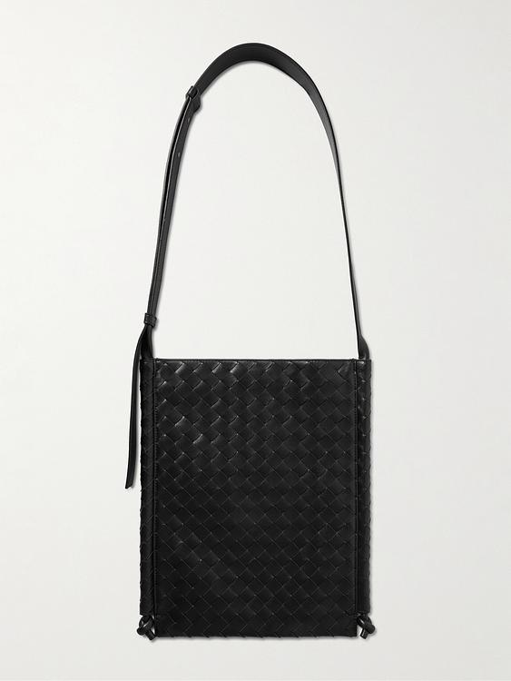 Black tote bag from Bottega Veneta