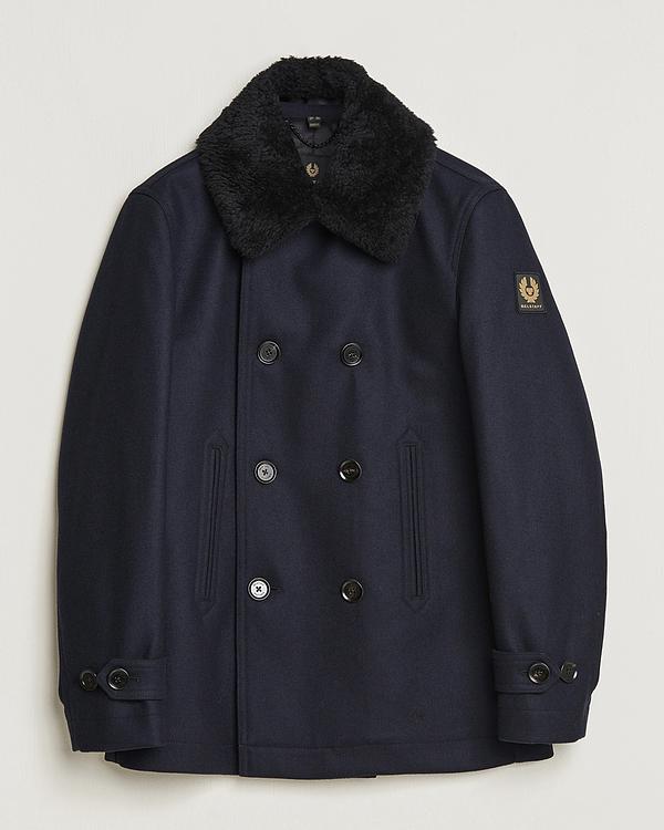 Black coat from Belstaff