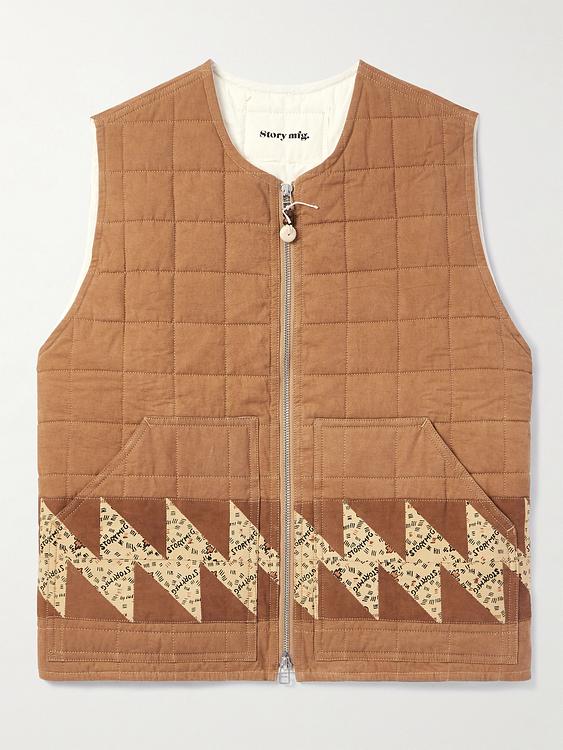 Brown vest from Story Mfg.