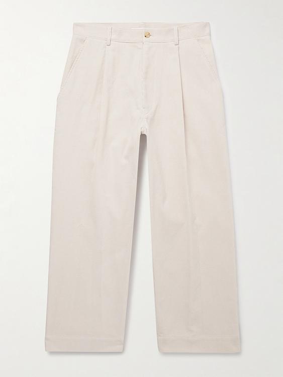 White casual trousers from Le 17 Septembre