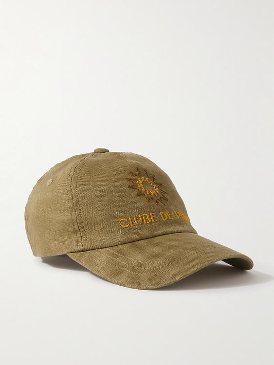 Print brown cap from Frescobol Carioca