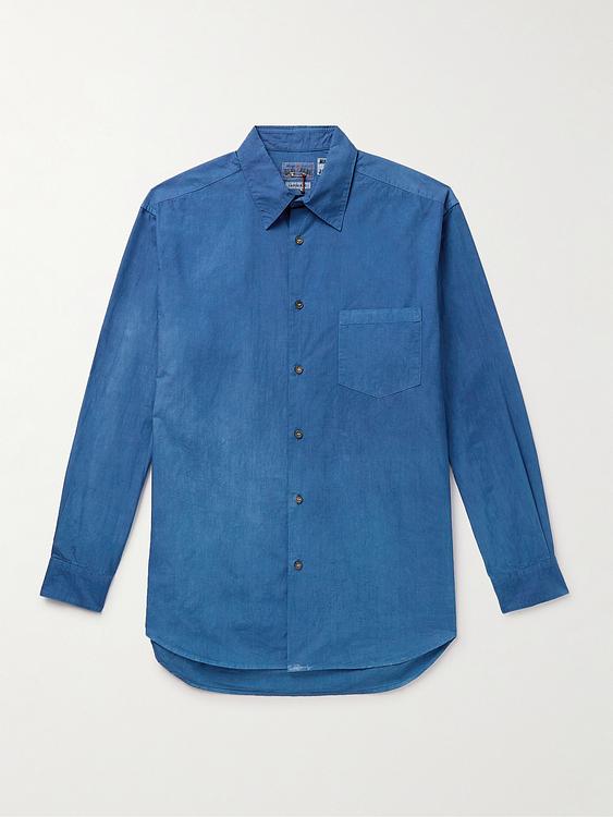 Blue casual shirt from Blue Blue Japan