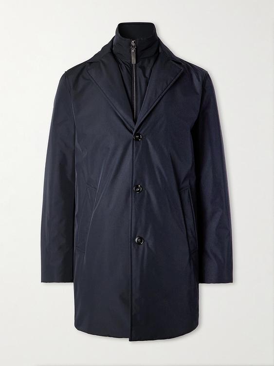 Black coat from Canali