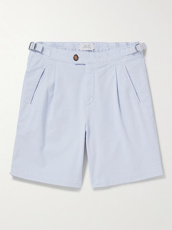 Light blue chino shorts from Mr P.