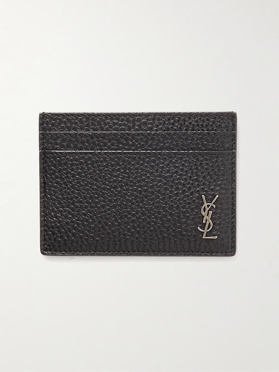 Dark grey wallet from Saint Laurent
