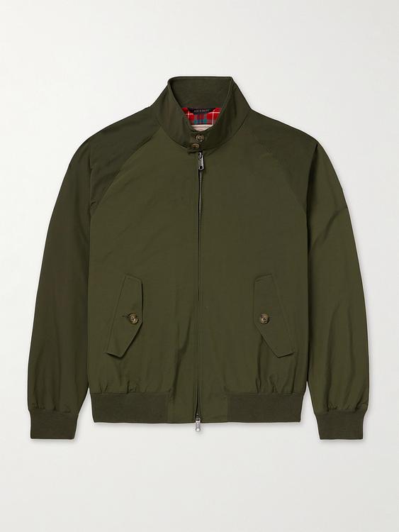 Dark green casual jacket from Baracuta