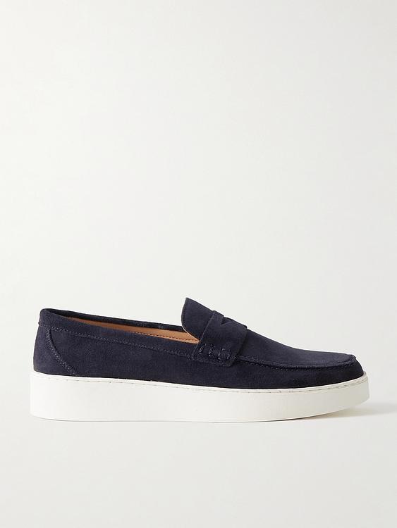 Black loafers from Mr P.