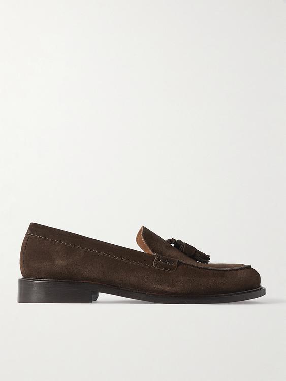 Dark brown loafers from Mr P.