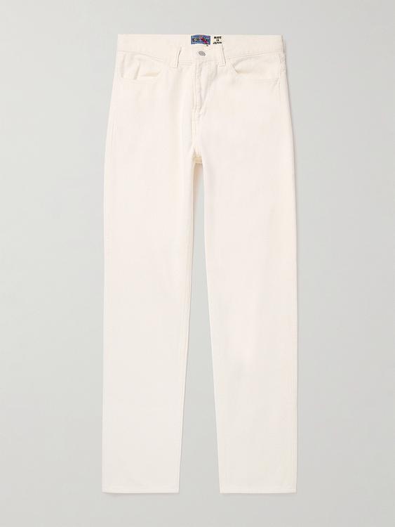 White chinos from Blue Blue Japan