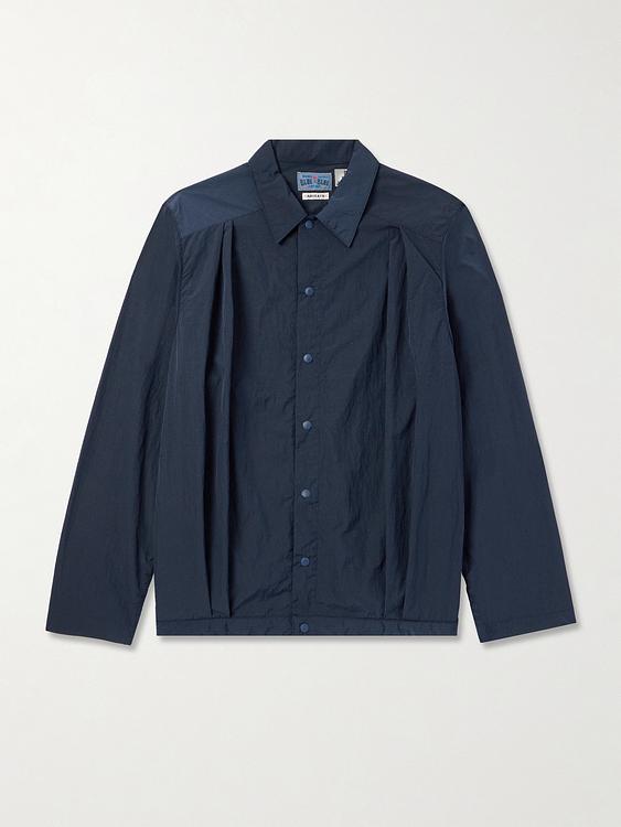 Dark grey casual shirt from Blue Blue Japan
