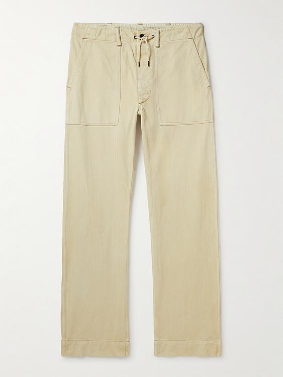 Beige casual trousers from RRL