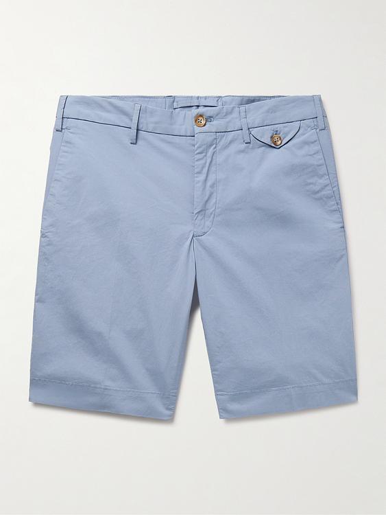 Light blue chino shorts from Incotex