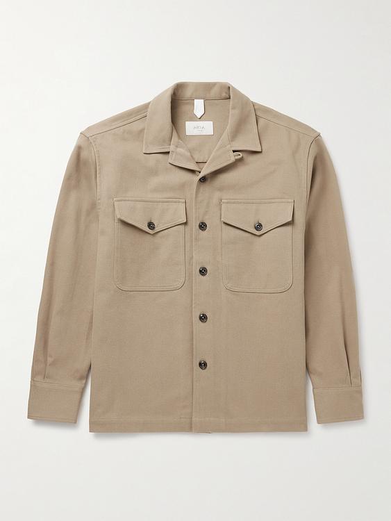 Taupe casual jacket from Altea
