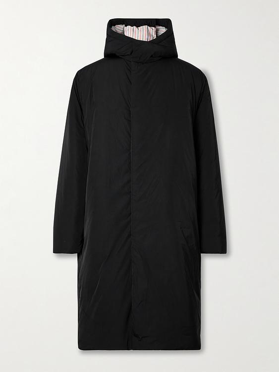 Black coat from Thom Browne