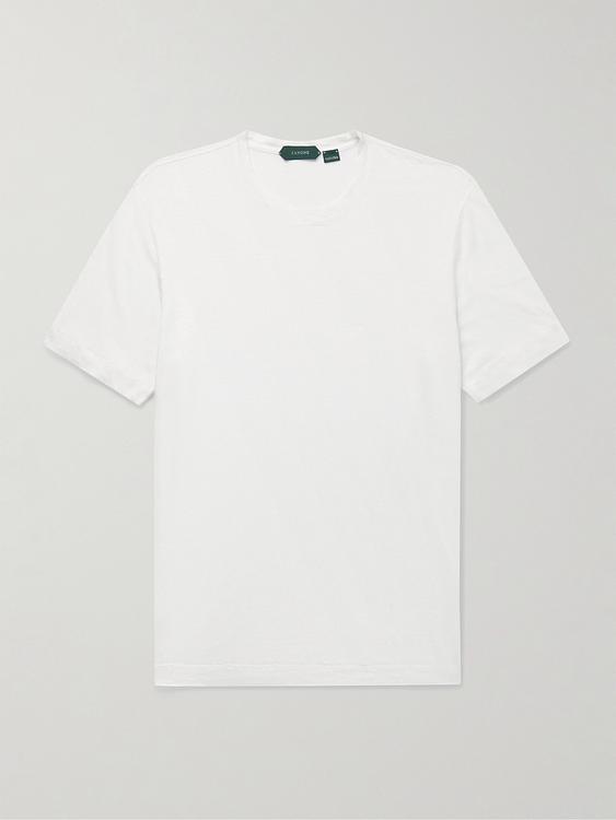 White t-shirt from Incotex