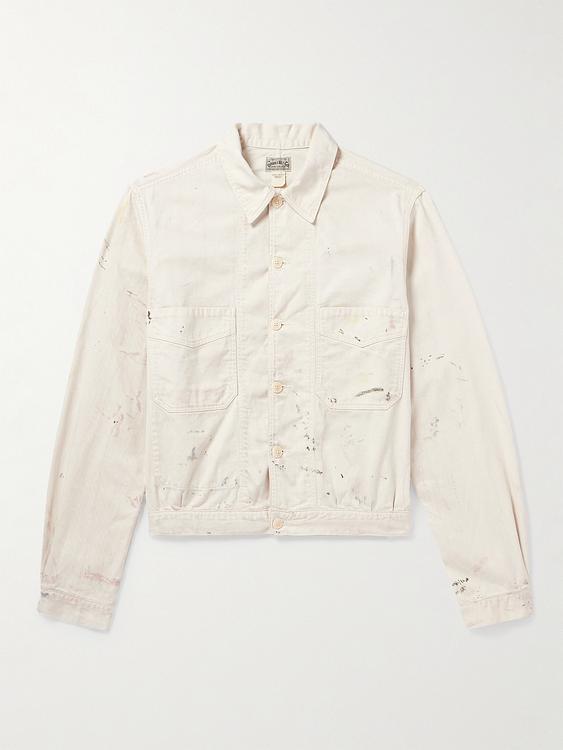 White casual jacket from RRL