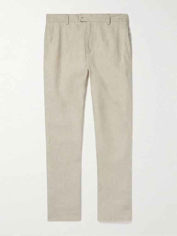 Beige suit trousers from Frescobol Carioca