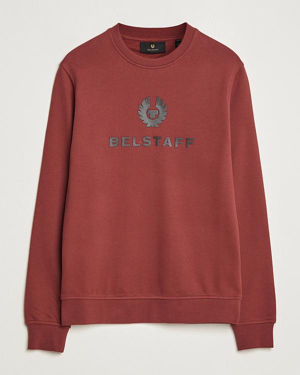 Print dark red sweatshirt from Belstaff