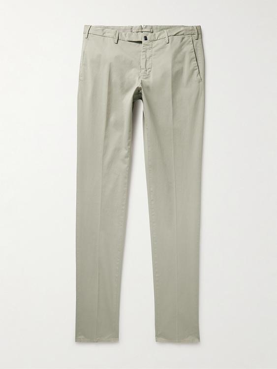 Beige chinos from Incotex
