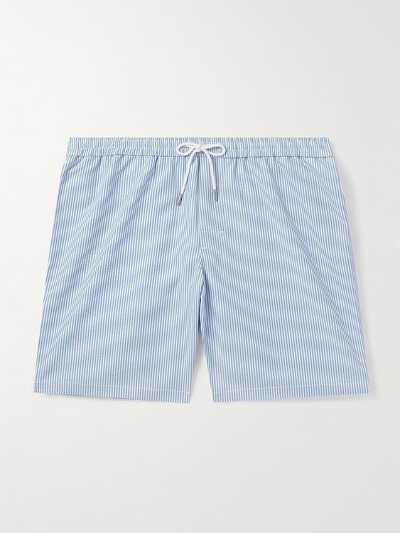 Light blue swim shorts from Club Monaco