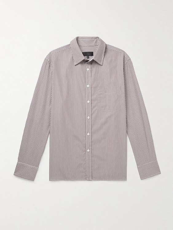 Taupe casual shirt from Nili Lotan