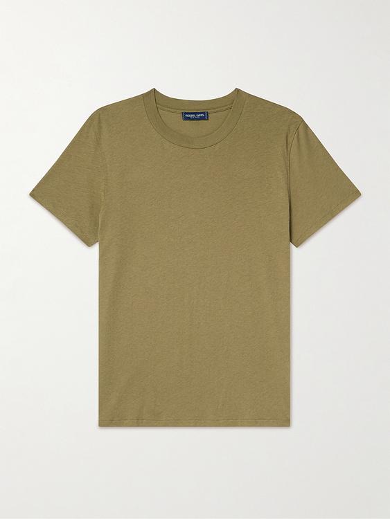 Taupe t-shirt from Frescobol Carioca