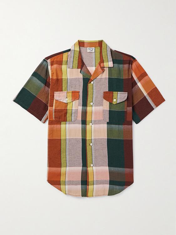 Multicolor short sleeve shirt from orSlow